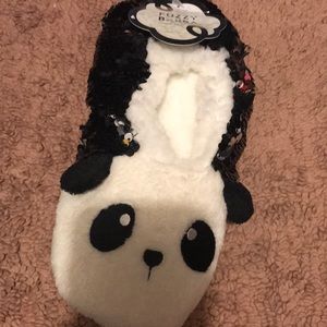 Fuzzy BABBA sock slippers